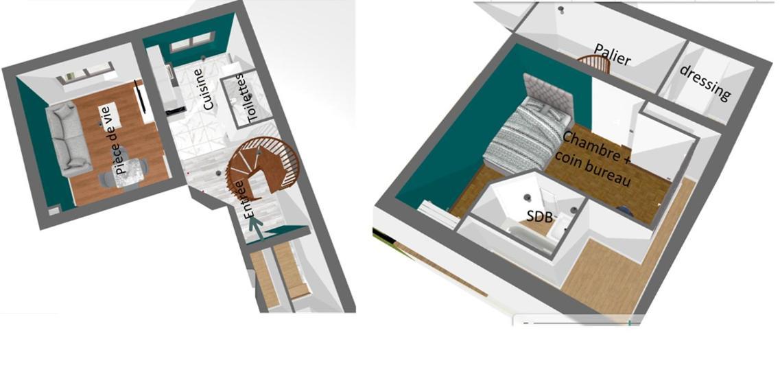 Duplex Confort - Circuit 24h - Pole Sante Sud - Centre Des Expositions - Technoparc Appartement Le Mans